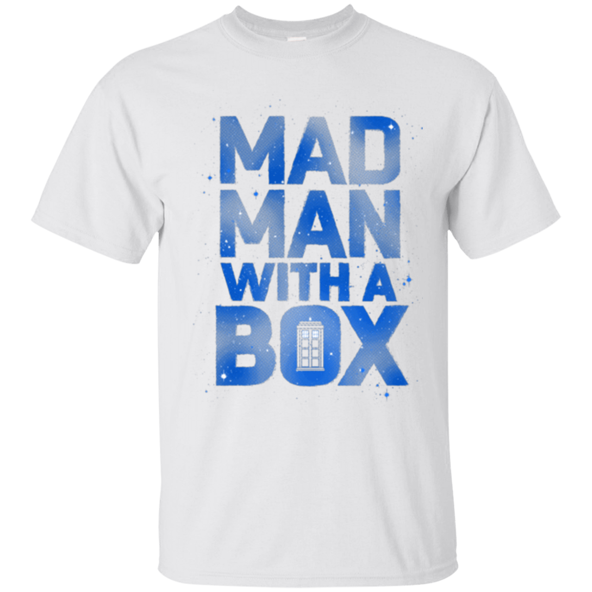 T-Shirts White / Small Mad Man Box T-Shirt
