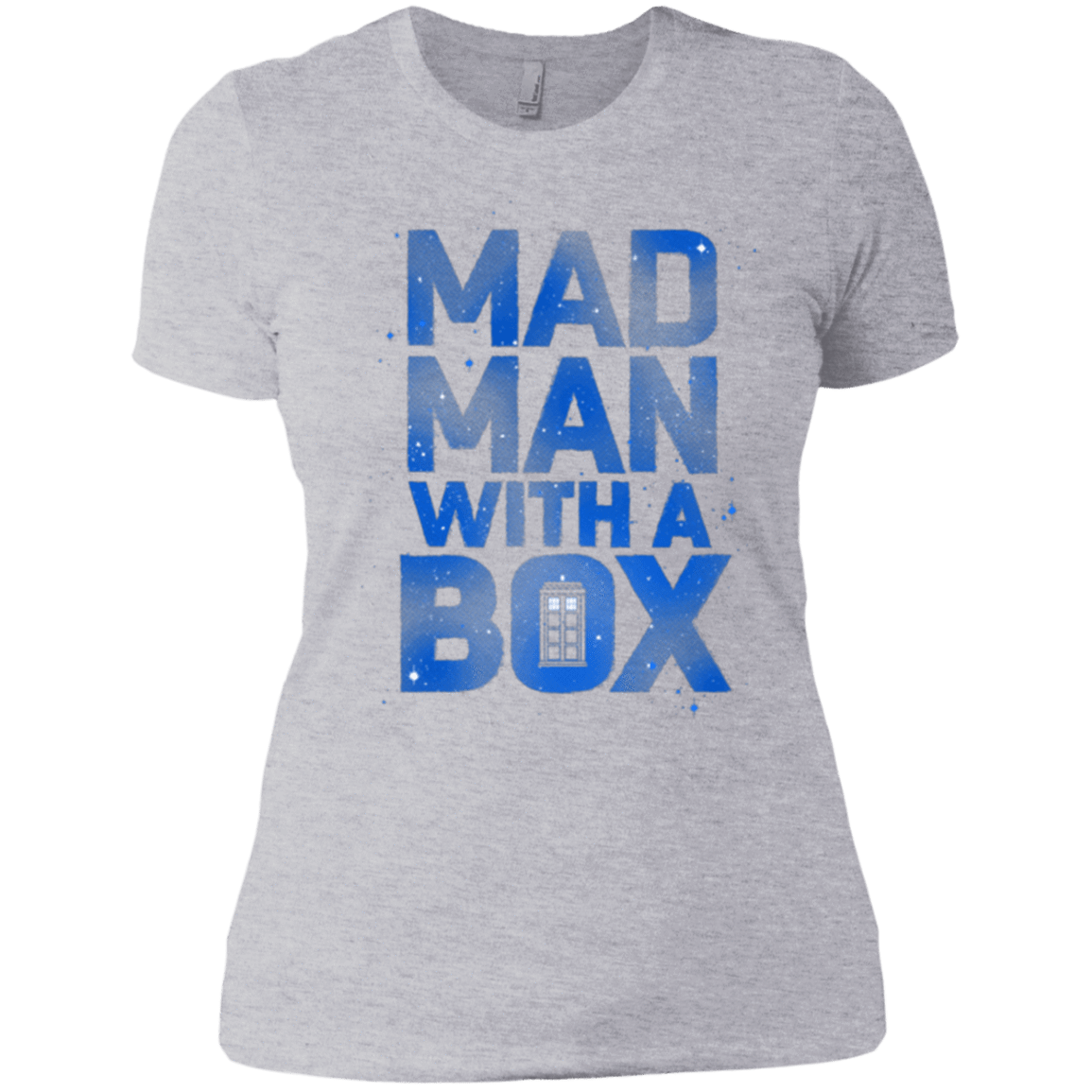 T-Shirts Heather Grey / X-Small Mad Man Box Women's Premium T-Shirt