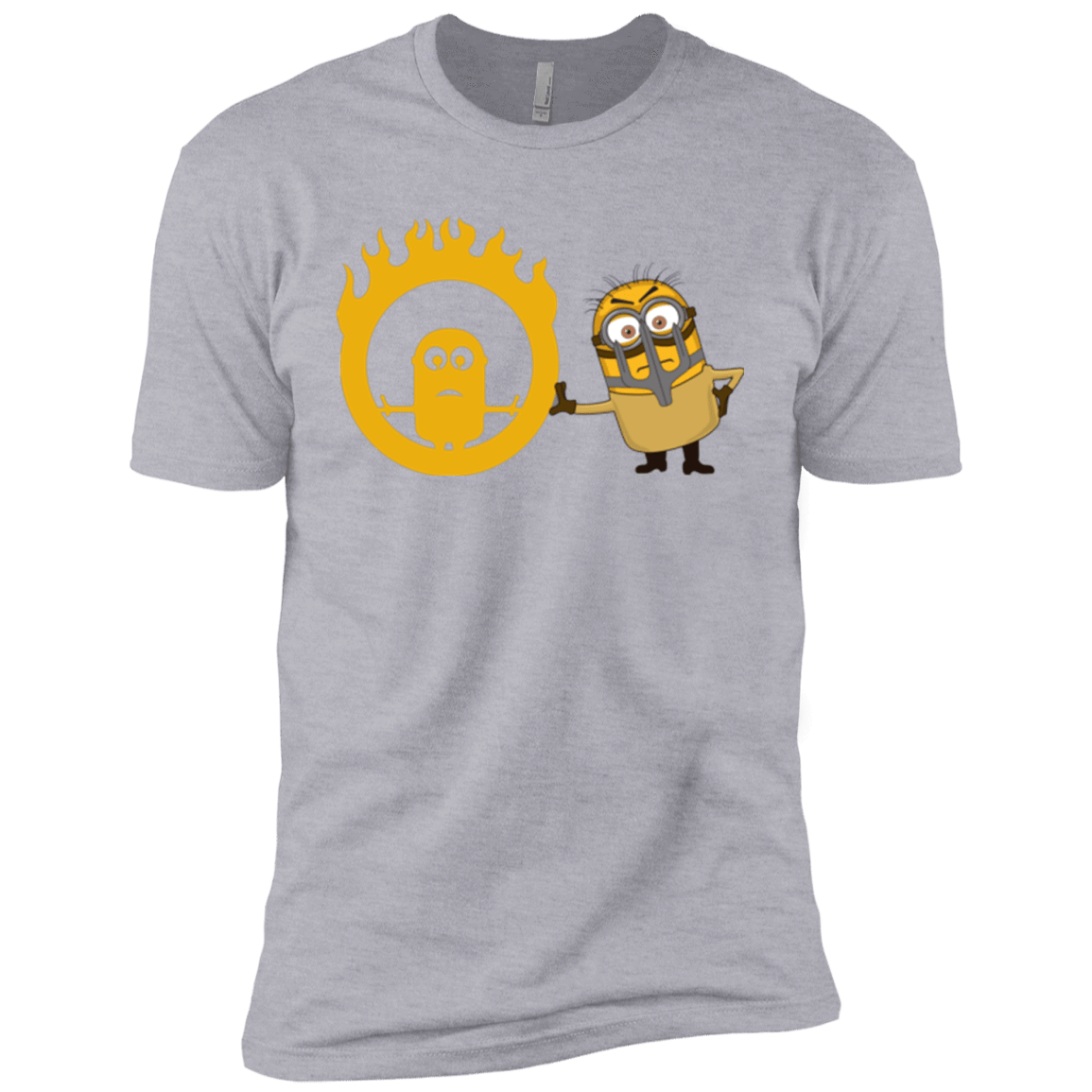 T-Shirts Heather Grey / YXS Mad Minion Boys Premium T-Shirt