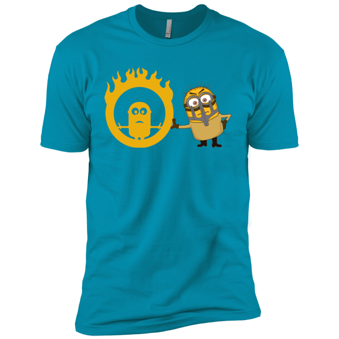 T-Shirts Turquoise / YXS Mad Minion Boys Premium T-Shirt