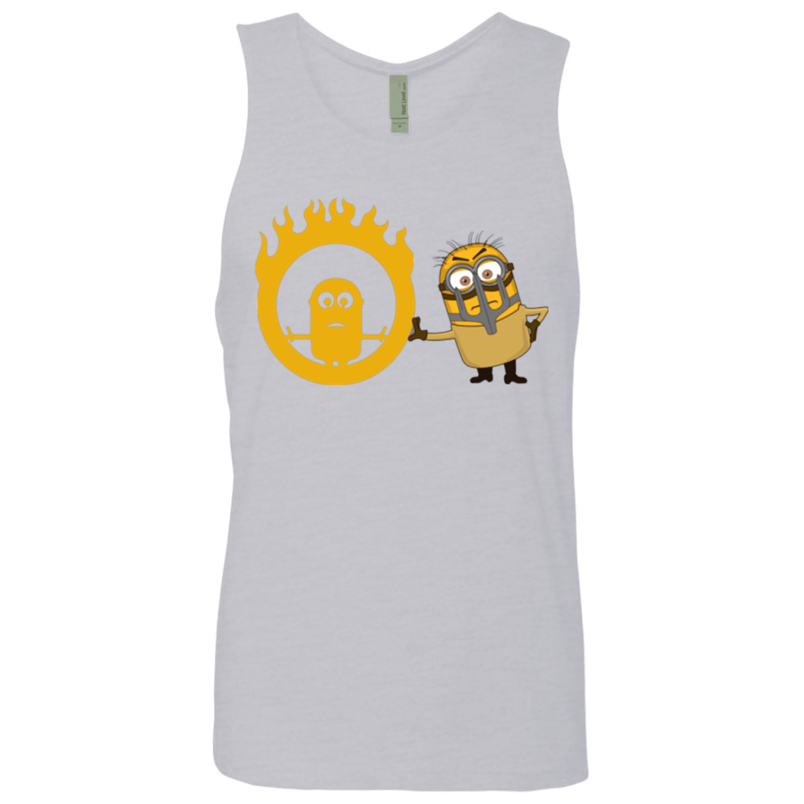T-Shirts Heather Grey / Small Mad Minion Men's Premium Tank Top