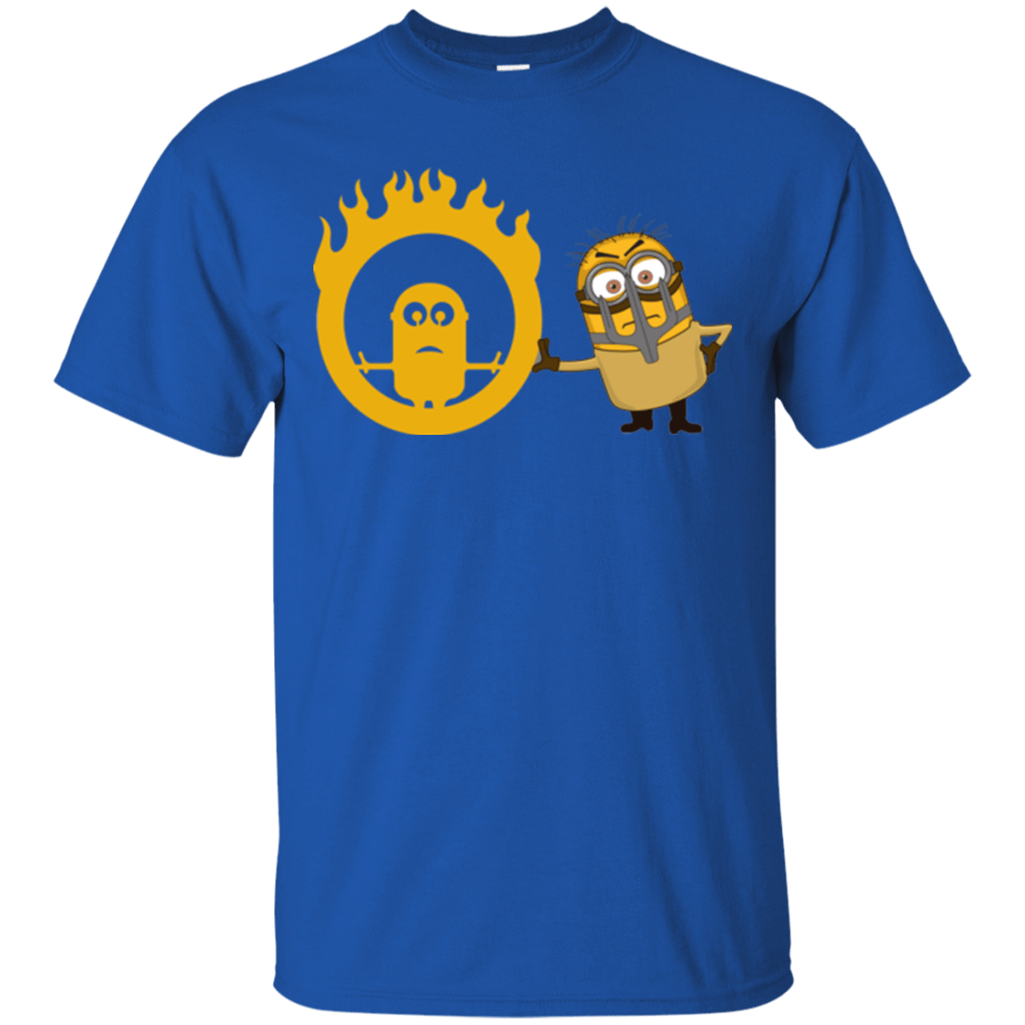 T-Shirts Royal / Small Mad Minion T-Shirt