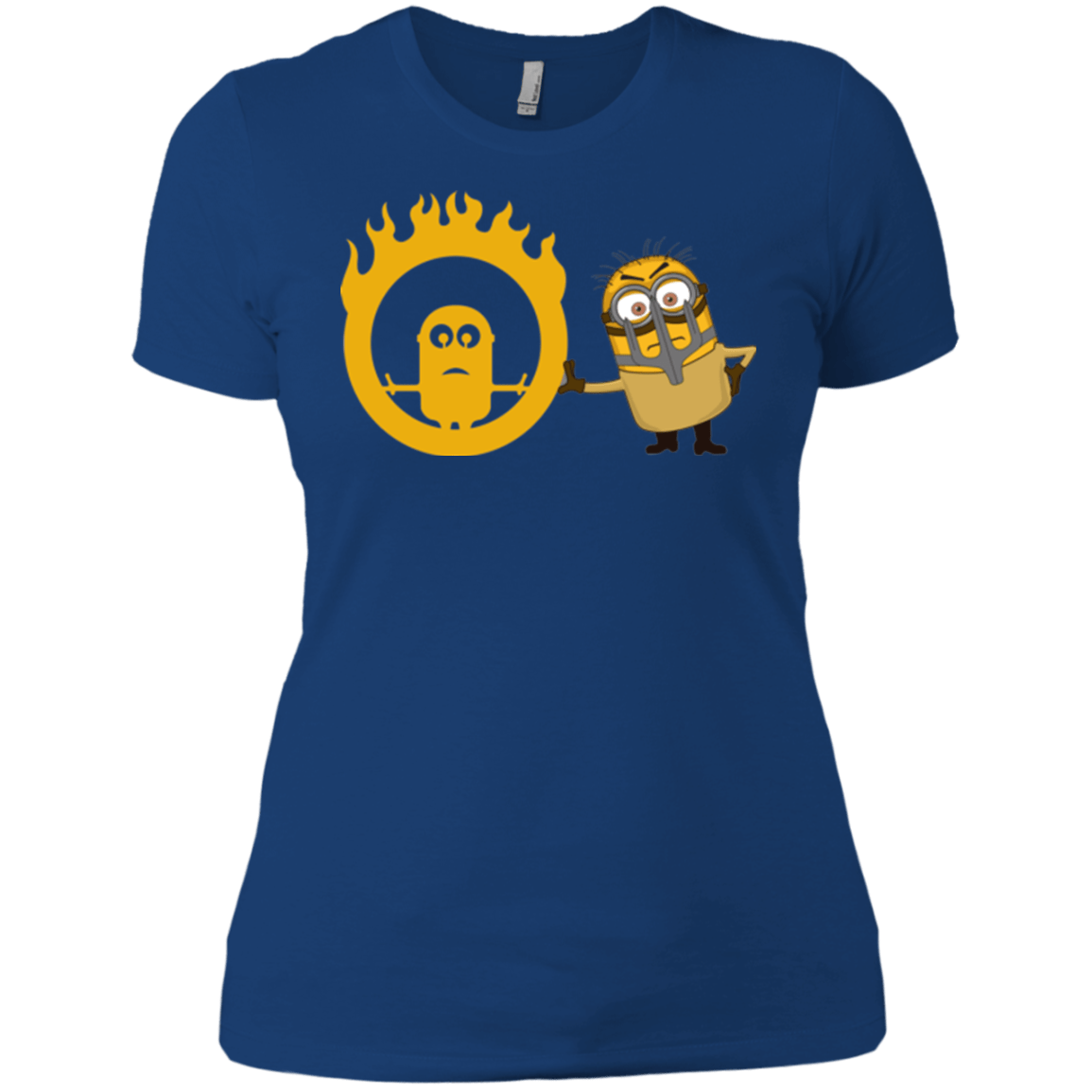 T-Shirts Royal / X-Small Mad Minion Women's Premium T-Shirt