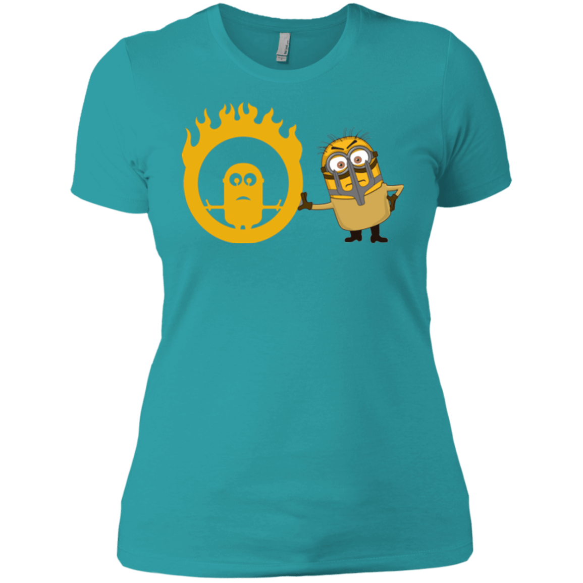 T-Shirts Tahiti Blue / X-Small Mad Minion Women's Premium T-Shirt