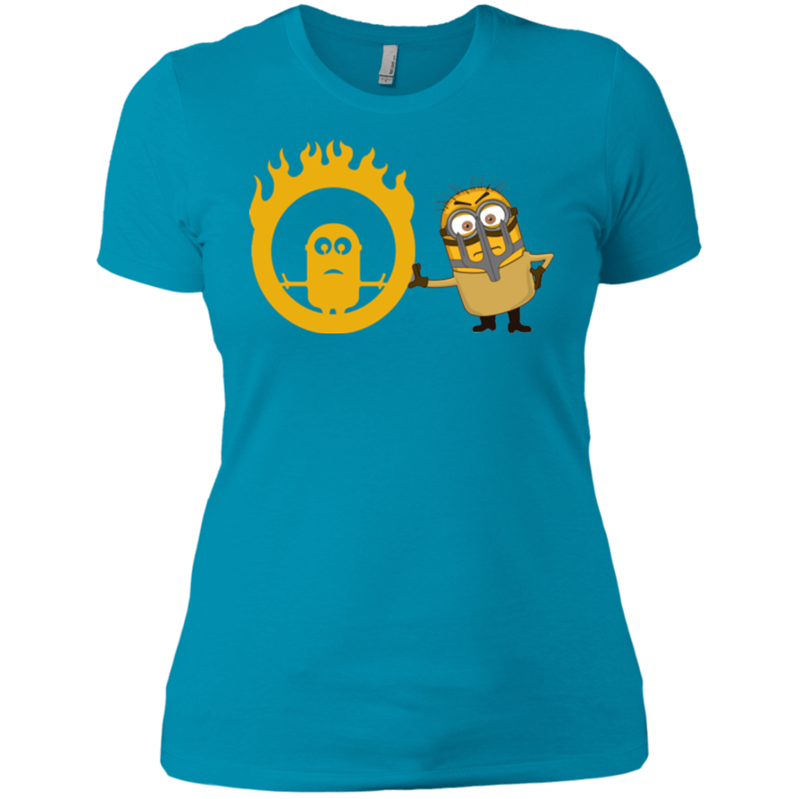 T-Shirts Turquoise / X-Small Mad Minion Women's Premium T-Shirt