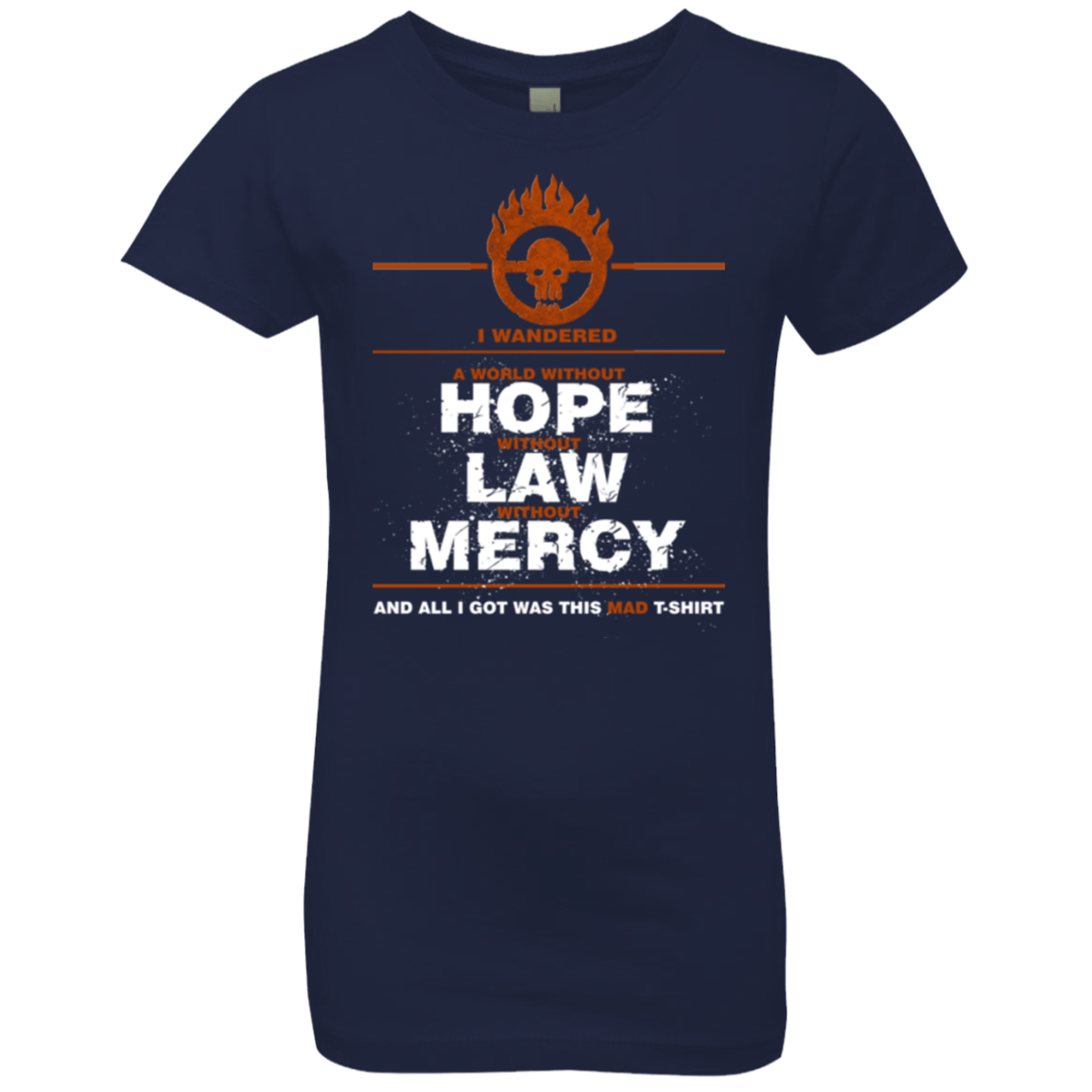 T-Shirts Midnight Navy / YXS MAD Tee Girls Premium T-Shirt