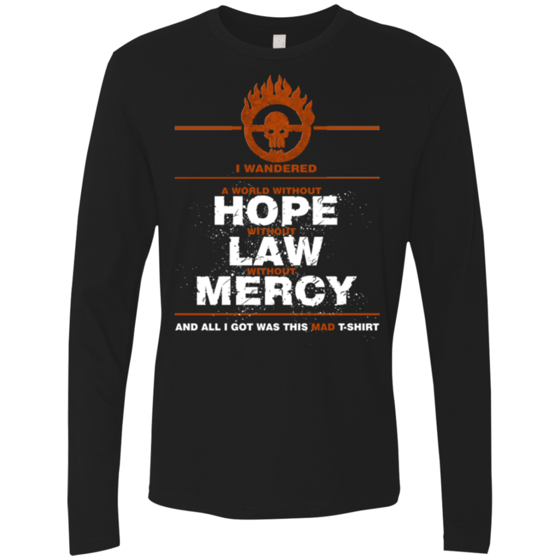 T-Shirts Black / Small MAD Tee Men's Premium Long Sleeve