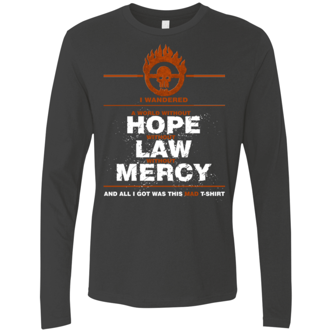 T-Shirts Heavy Metal / Small MAD Tee Men's Premium Long Sleeve