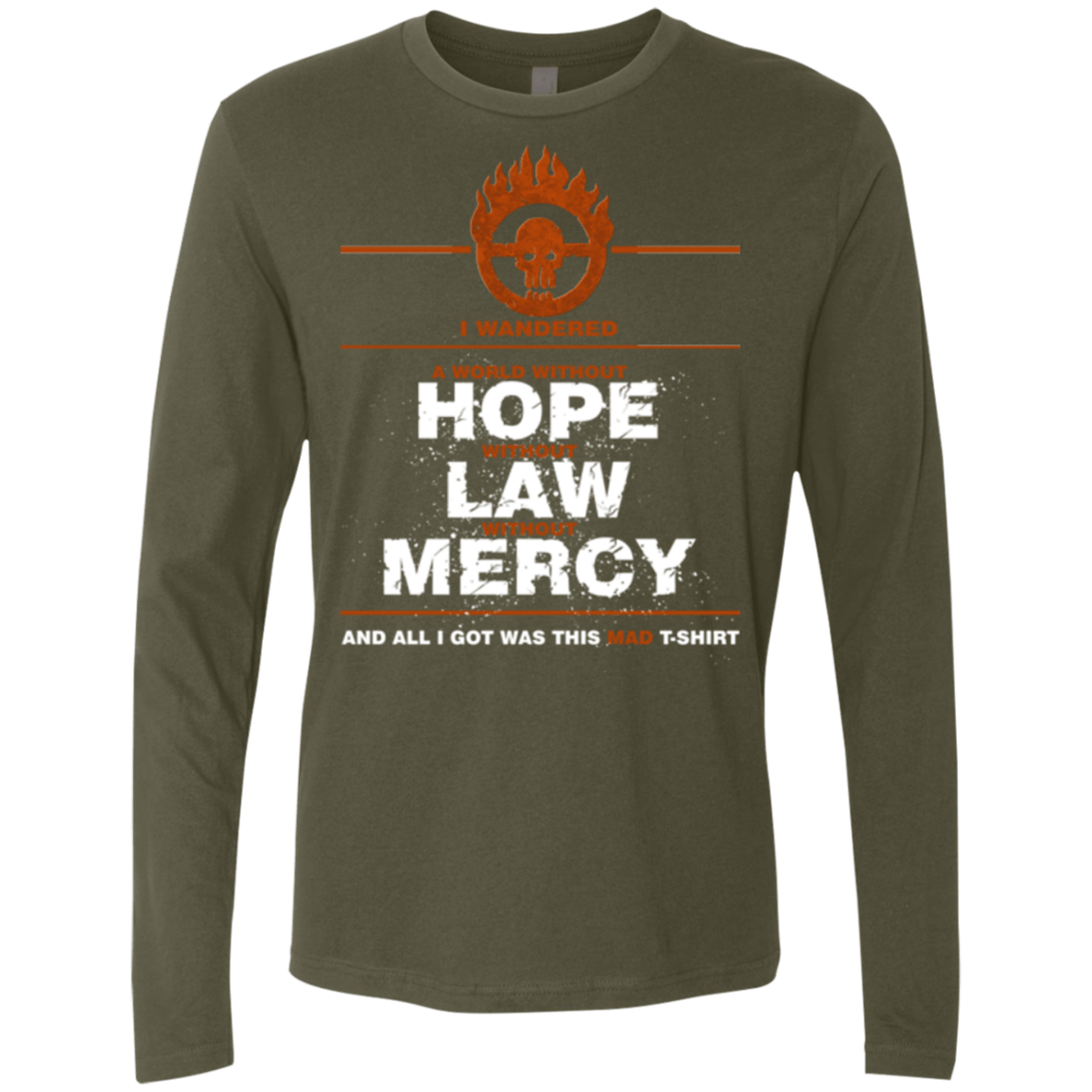 T-Shirts Military Green / Small MAD Tee Men's Premium Long Sleeve