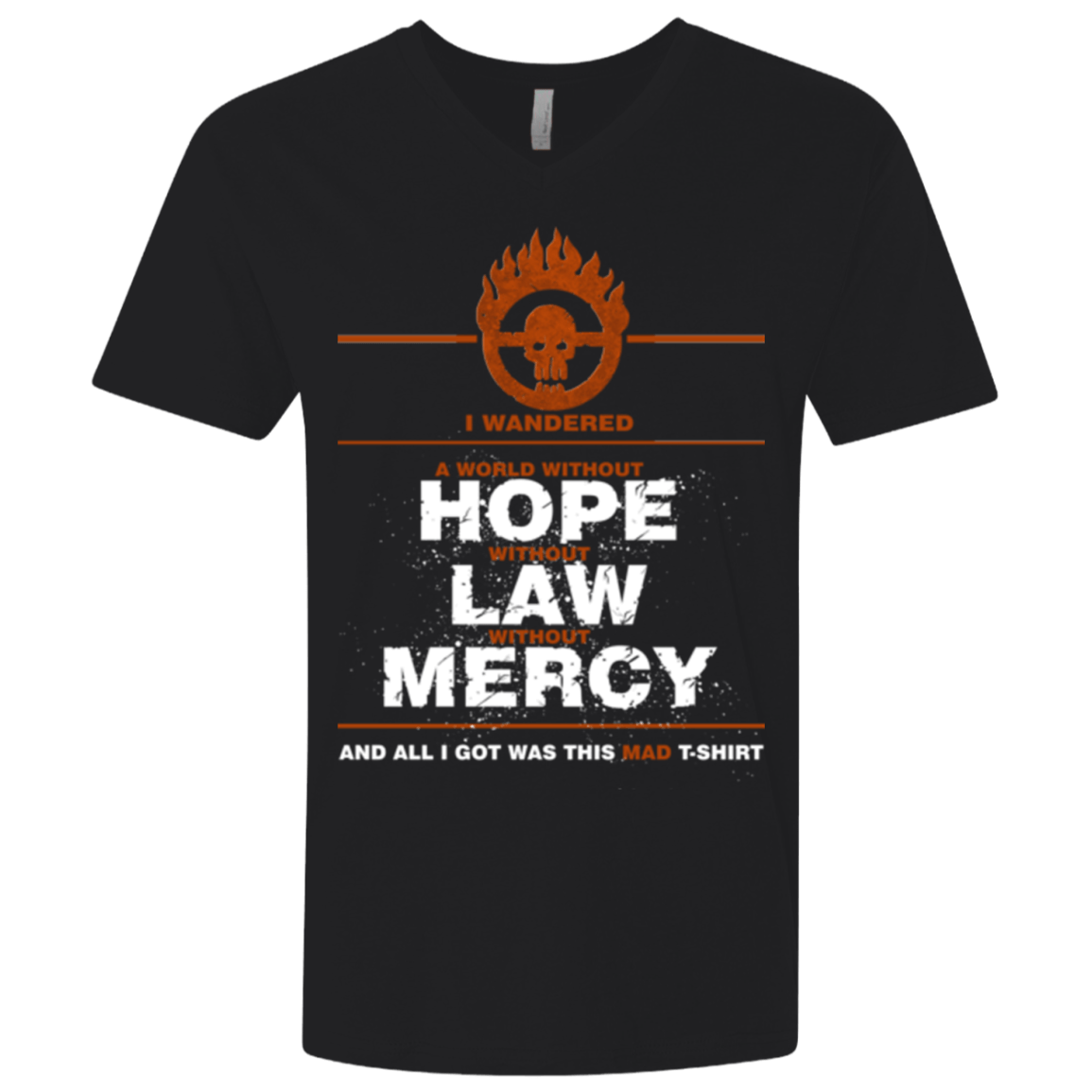 T-Shirts Black / X-Small MAD Tee Men's Premium V-Neck