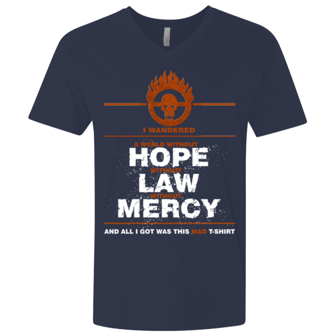 T-Shirts Midnight Navy / X-Small MAD Tee Men's Premium V-Neck