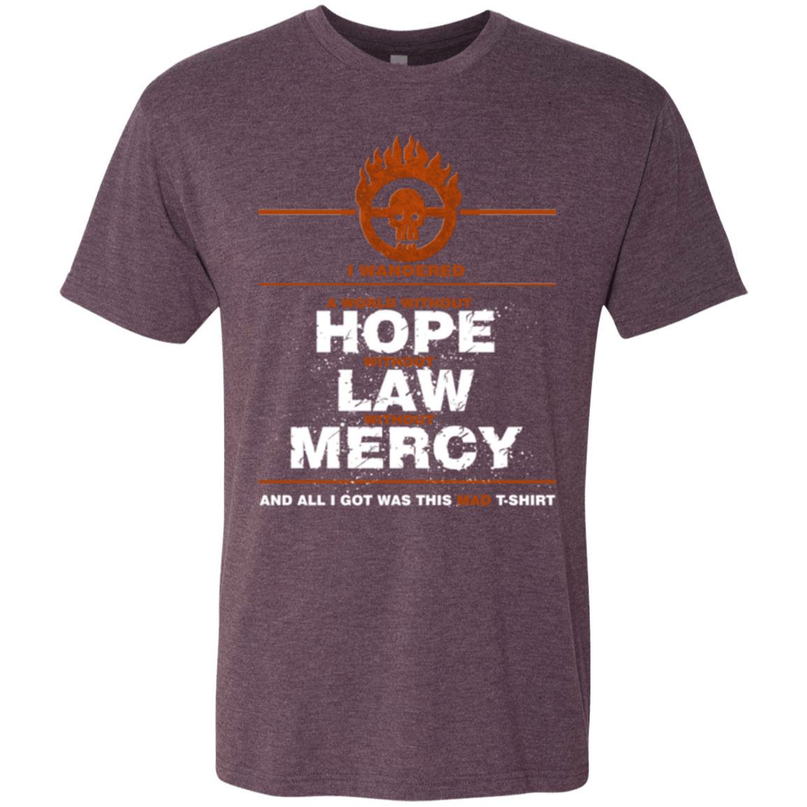 T-Shirts Vintage Purple / Small MAD Tee Men's Triblend T-Shirt