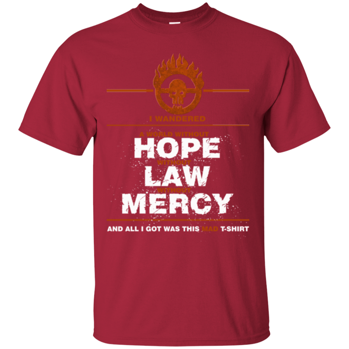 T-Shirts Cardinal / Small MAD Tee T-Shirt