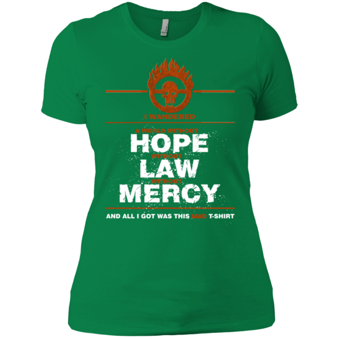 T-Shirts Kelly Green / X-Small MAD Tee Women's Premium T-Shirt