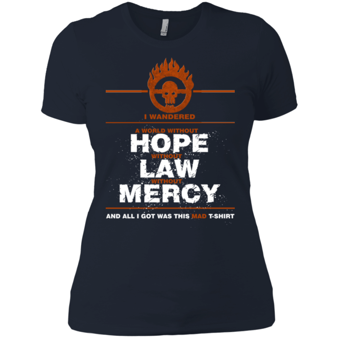 T-Shirts Midnight Navy / X-Small MAD Tee Women's Premium T-Shirt