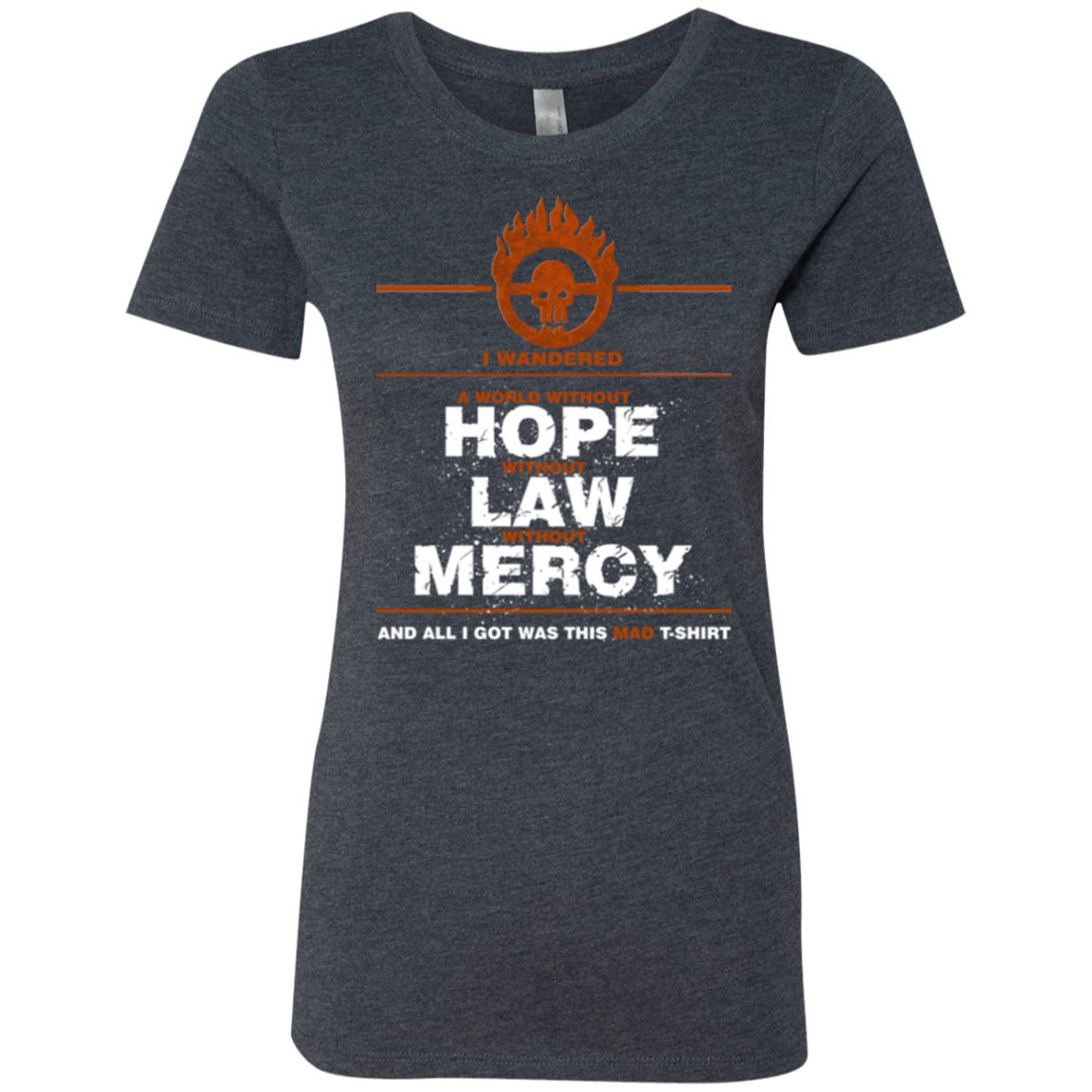 T-Shirts Vintage Navy / Small MAD Tee Women's Triblend T-Shirt