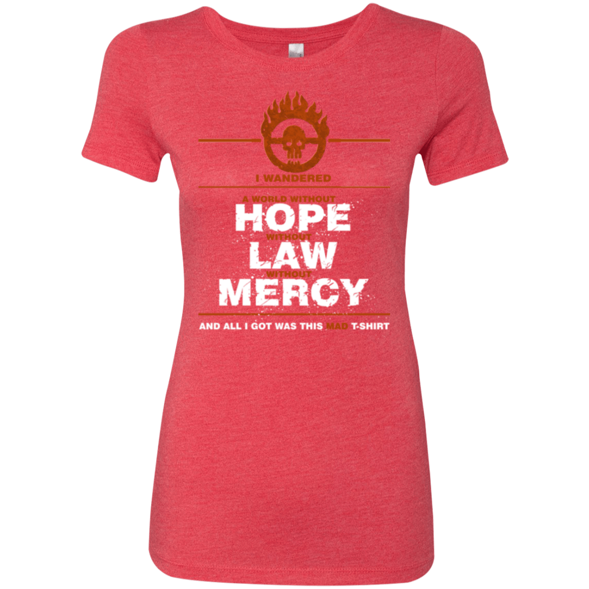 T-Shirts Vintage Red / Small MAD Tee Women's Triblend T-Shirt