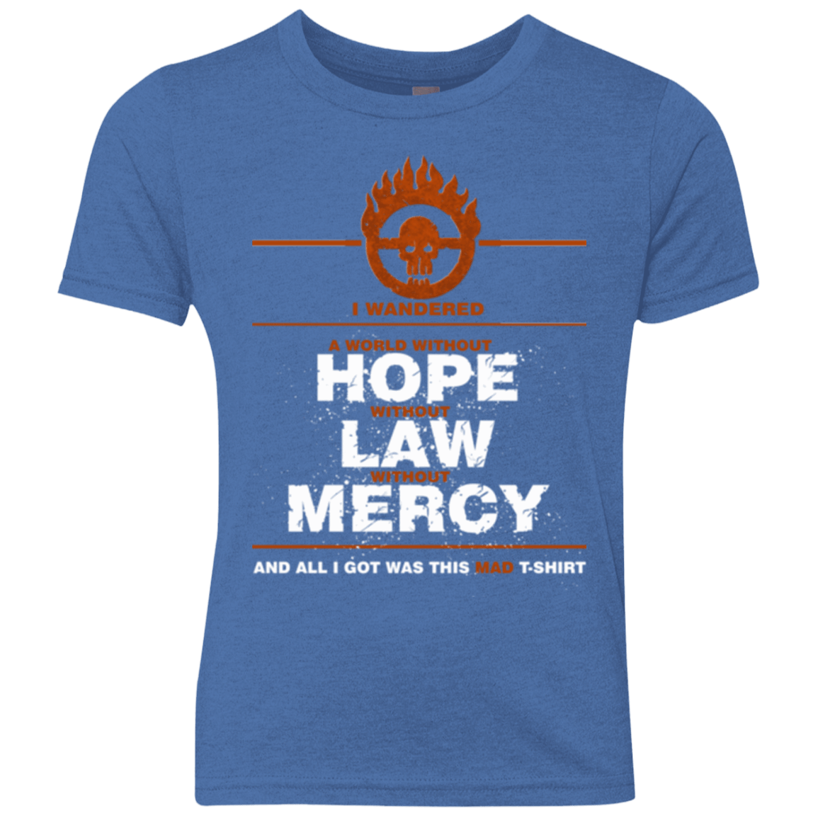 T-Shirts Vintage Royal / YXS MAD Tee Youth Triblend T-Shirt