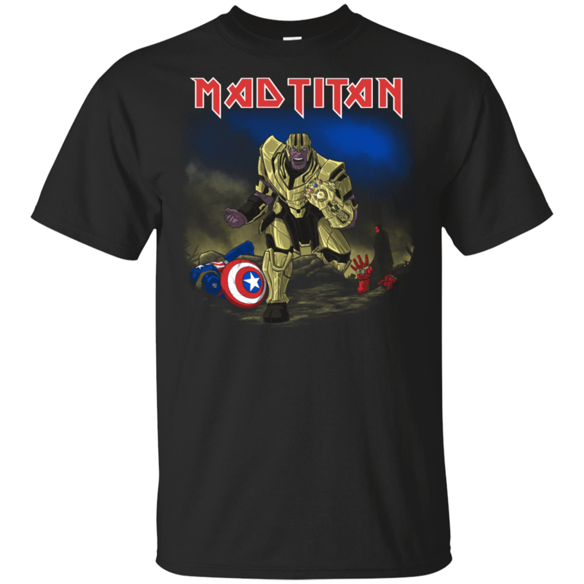 T-Shirts Black / S Mad Titan T-Shirt