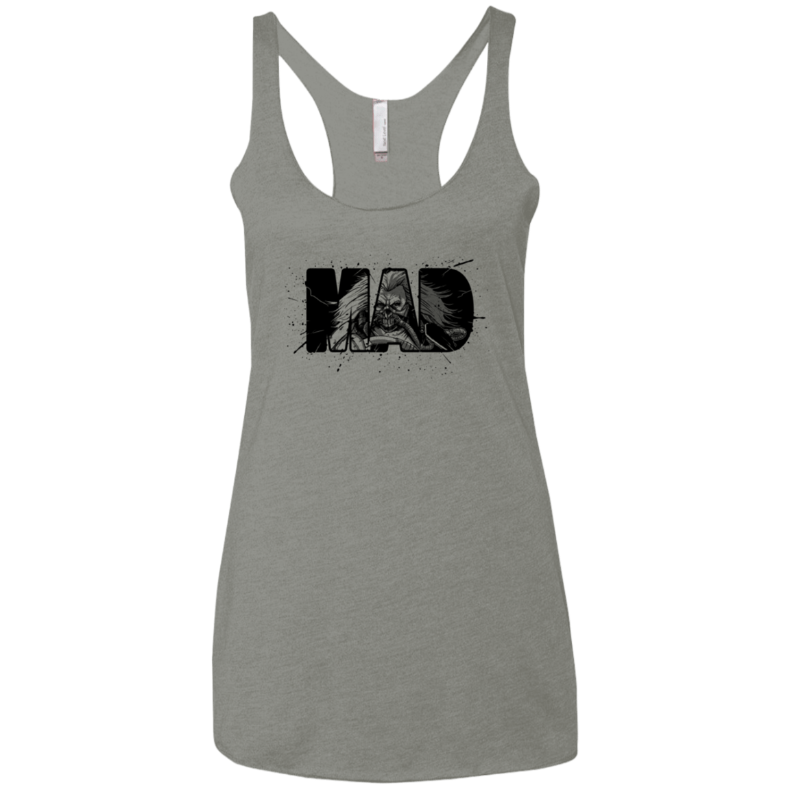 T-Shirts Venetian Grey / X-Small MAD Women's Triblend Racerback Tank