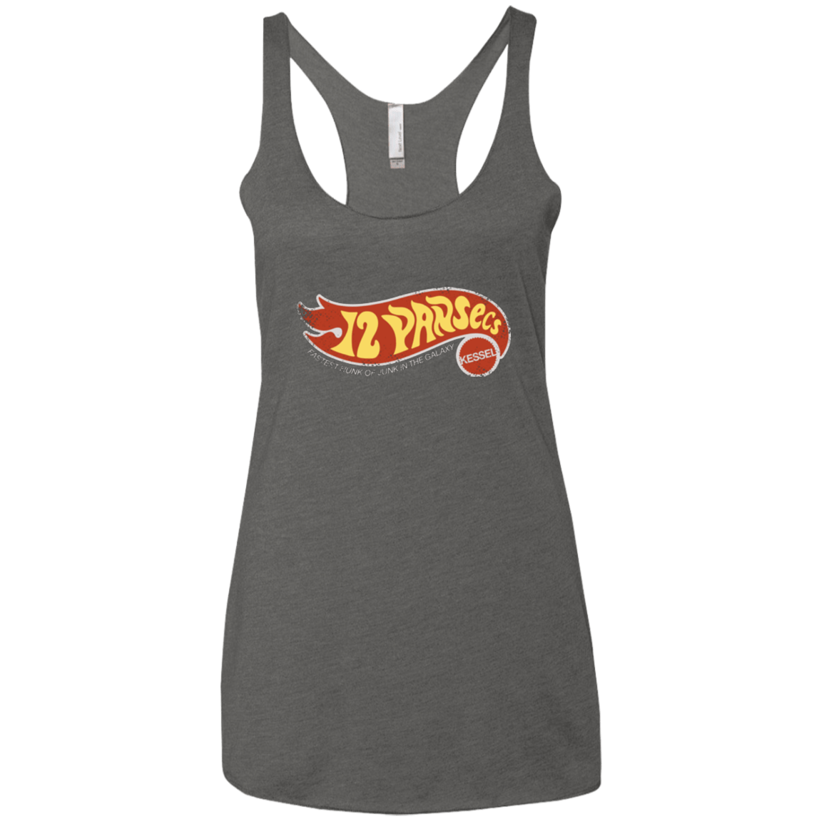 T-Shirts Premium Heather / X-Small Made By Kessel Women's Triblend Racerback Tank