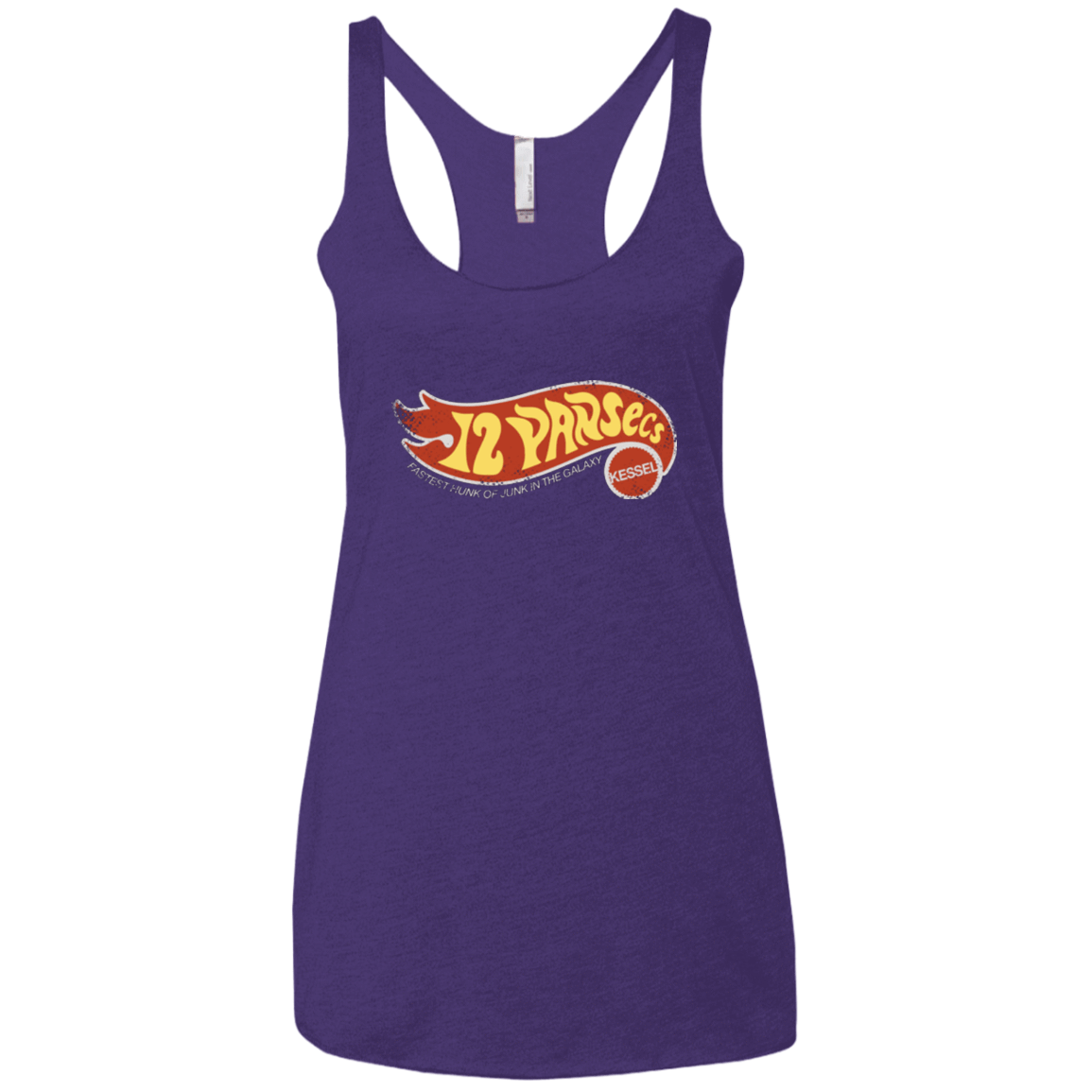 T-Shirts Purple / X-Small Made By Kessel Women's Triblend Racerback Tank