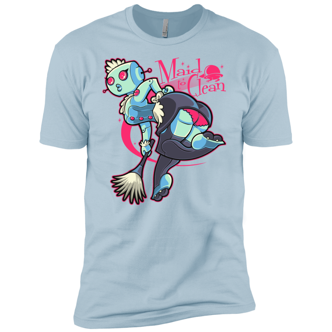 T-Shirts Light Blue / YXS Made To Clean Boys Premium T-Shirt