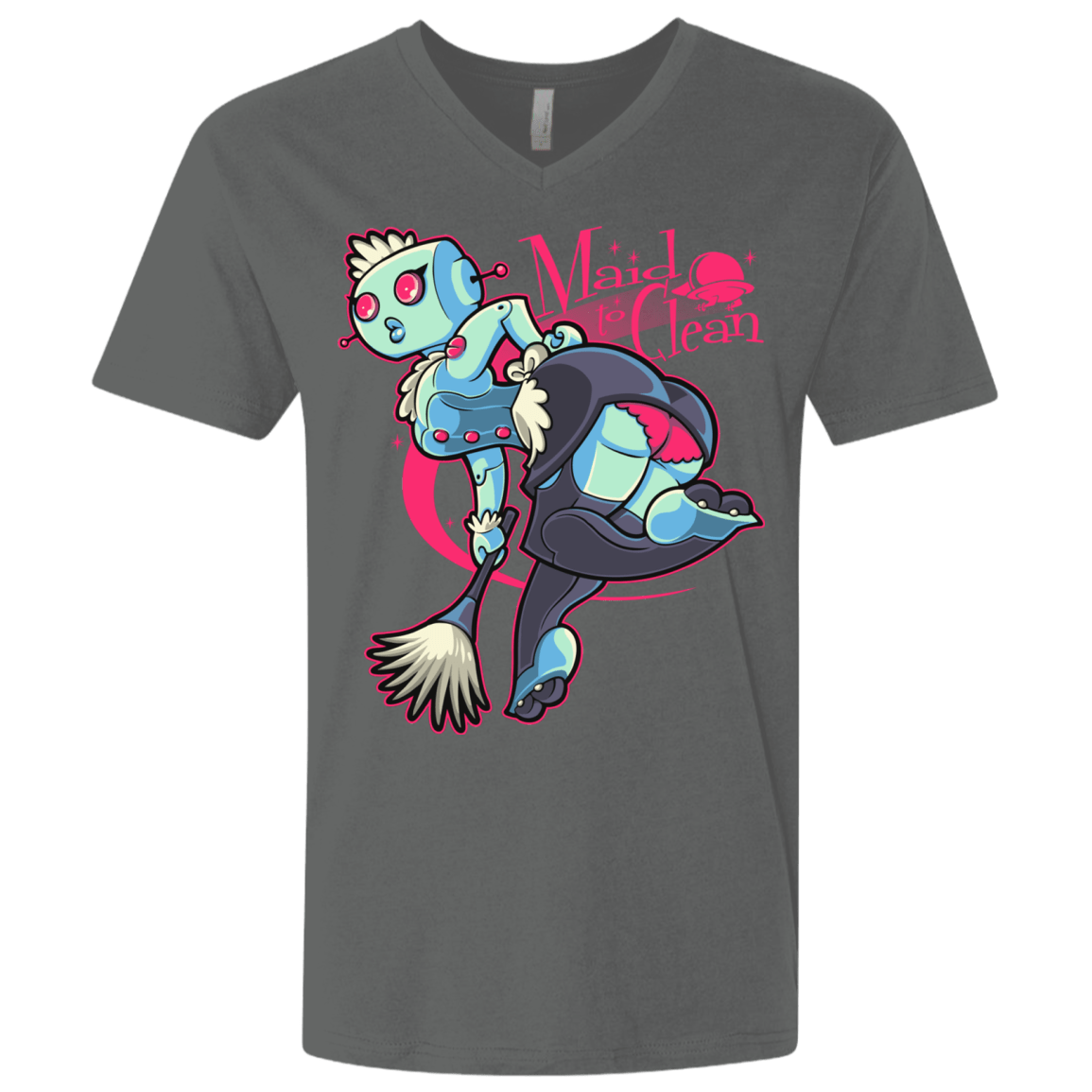 T-Shirts Heavy Metal / X-Small Made To Clean Men's Premium V-Neck