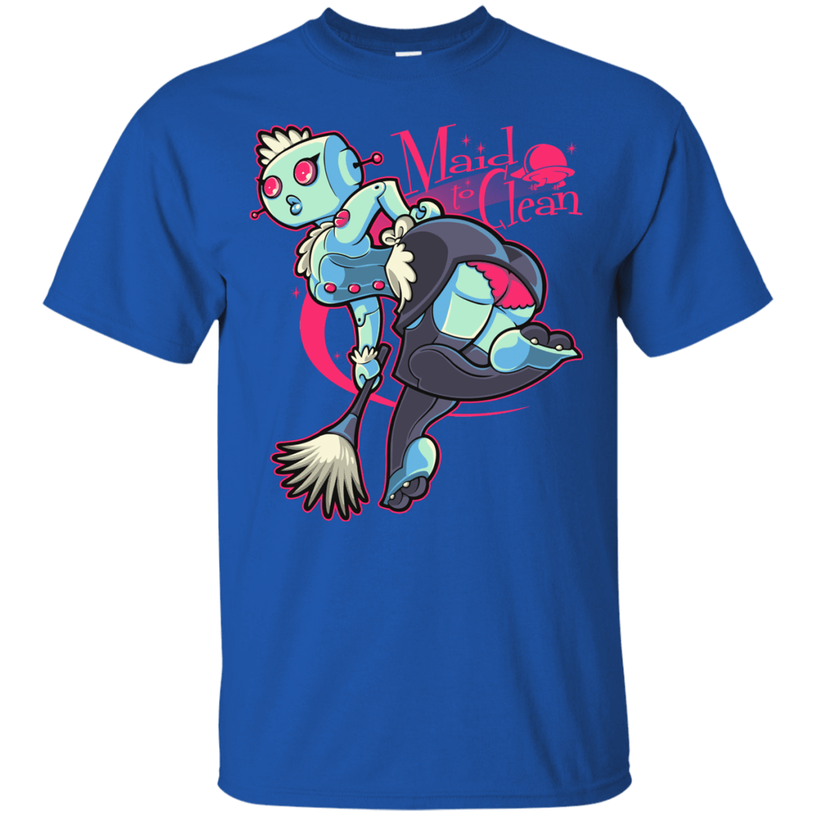 T-Shirts Royal / Small Made To Clean T-Shirt