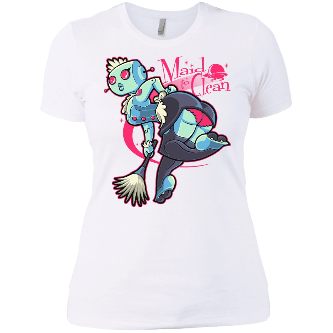 T-Shirts White / X-Small Made To Clean Women's Premium T-Shirt