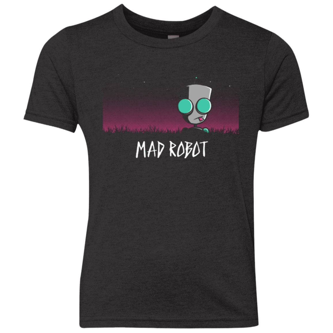 T-Shirts Vintage Black / YXS MADROBOT Youth Triblend T-Shirt