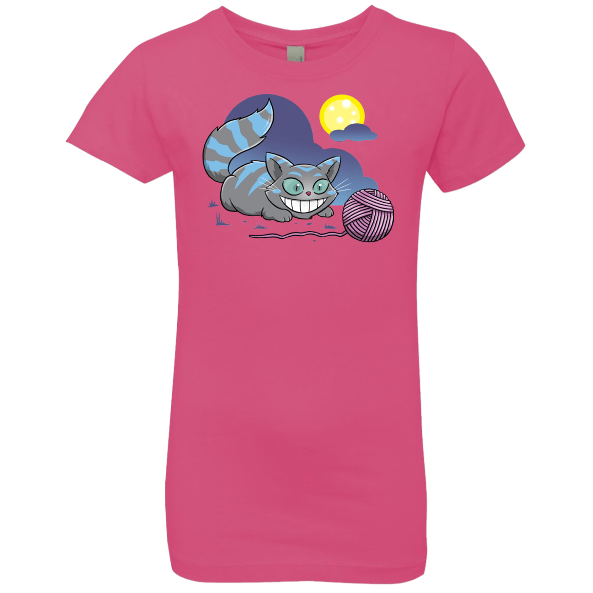 T-Shirts Hot Pink / YXS Magic Cat Ball Girls Premium T-Shirt