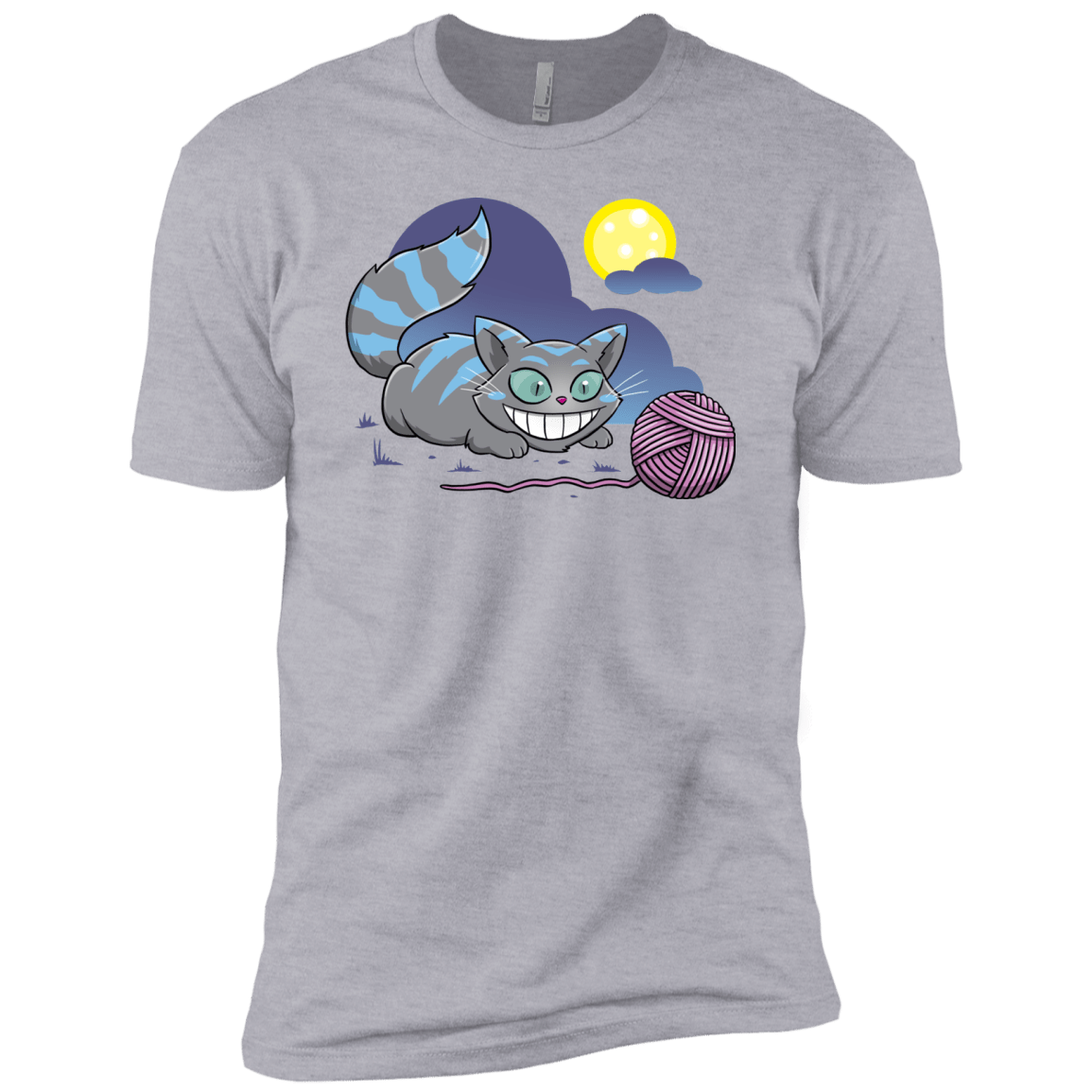 T-Shirts Heather Grey / X-Small Magic Cat Ball Men's Premium T-Shirt