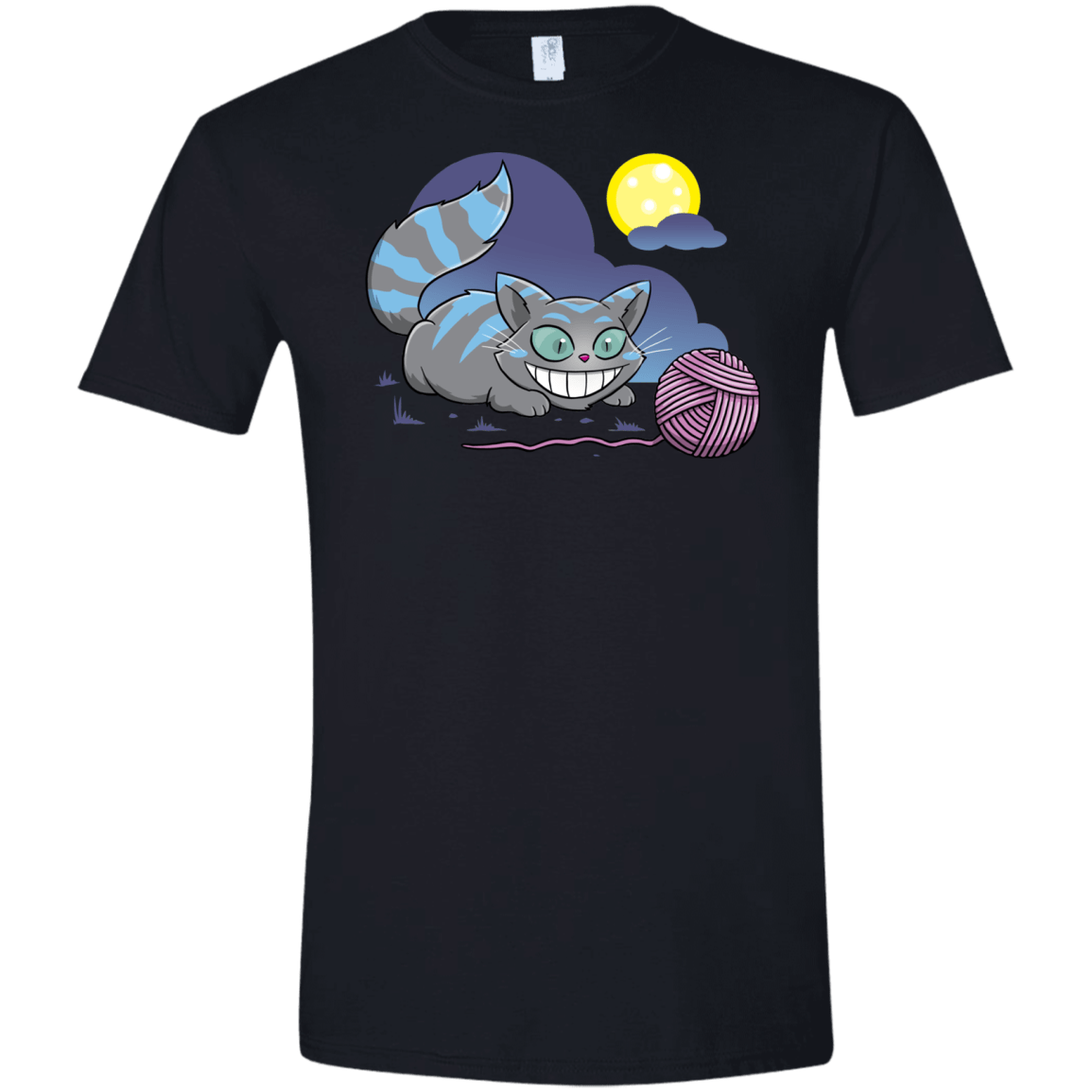 T-Shirts Black / X-Small Magic Cat Ball Men's Semi-Fitted Softstyle