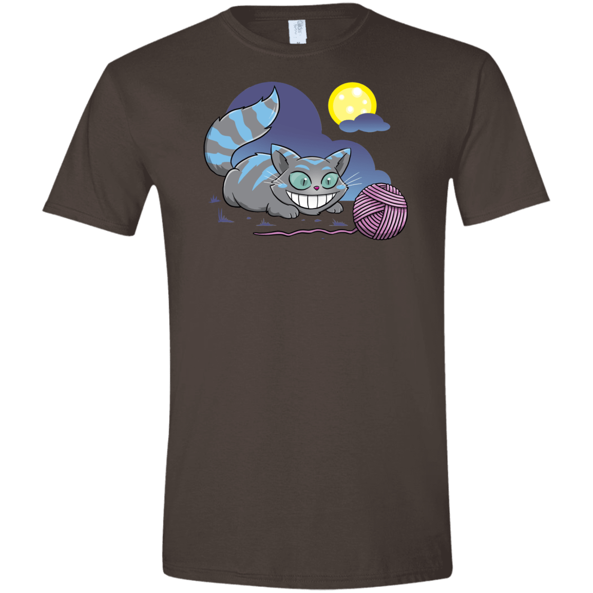 T-Shirts Dark Chocolate / S Magic Cat Ball Men's Semi-Fitted Softstyle