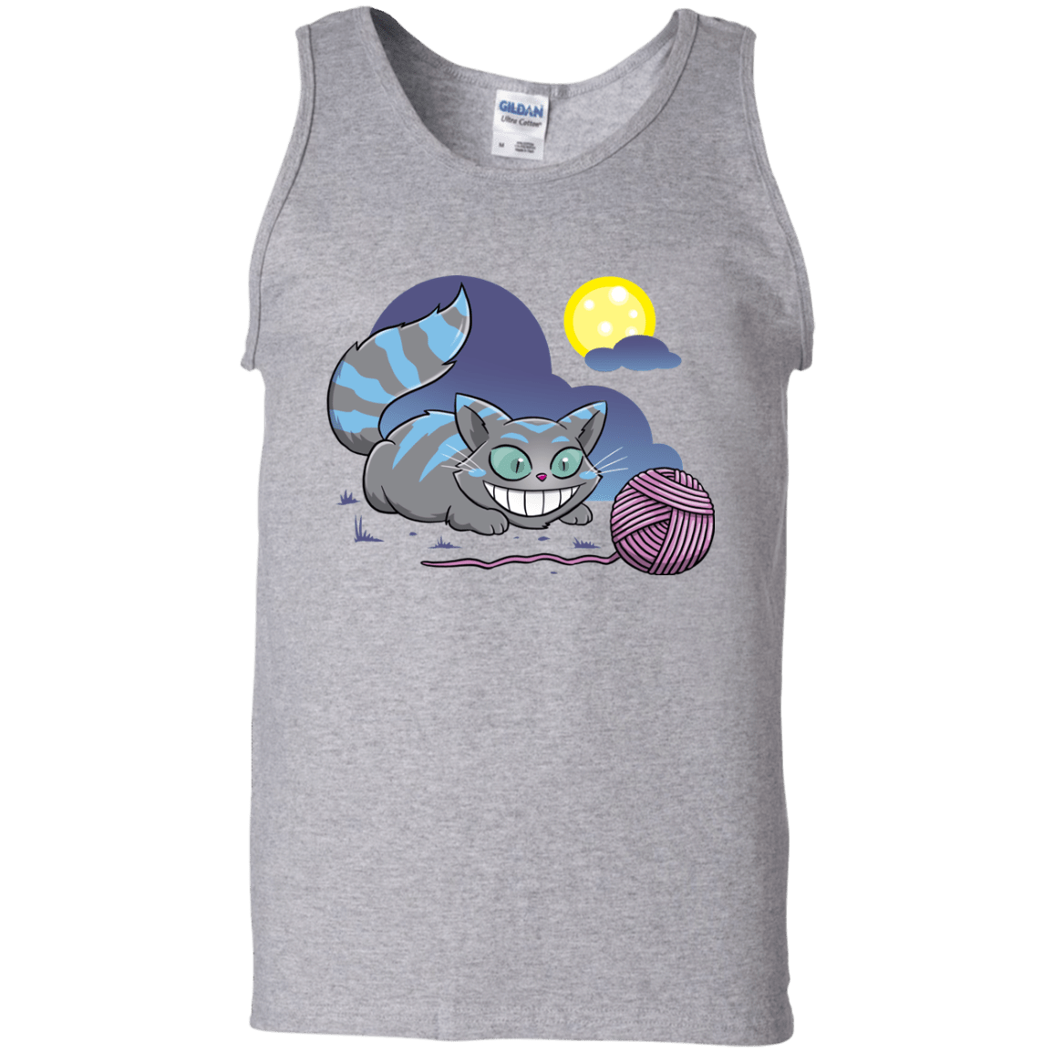 T-Shirts Sport Grey / S Magic Cat Ball Men's Tank Top