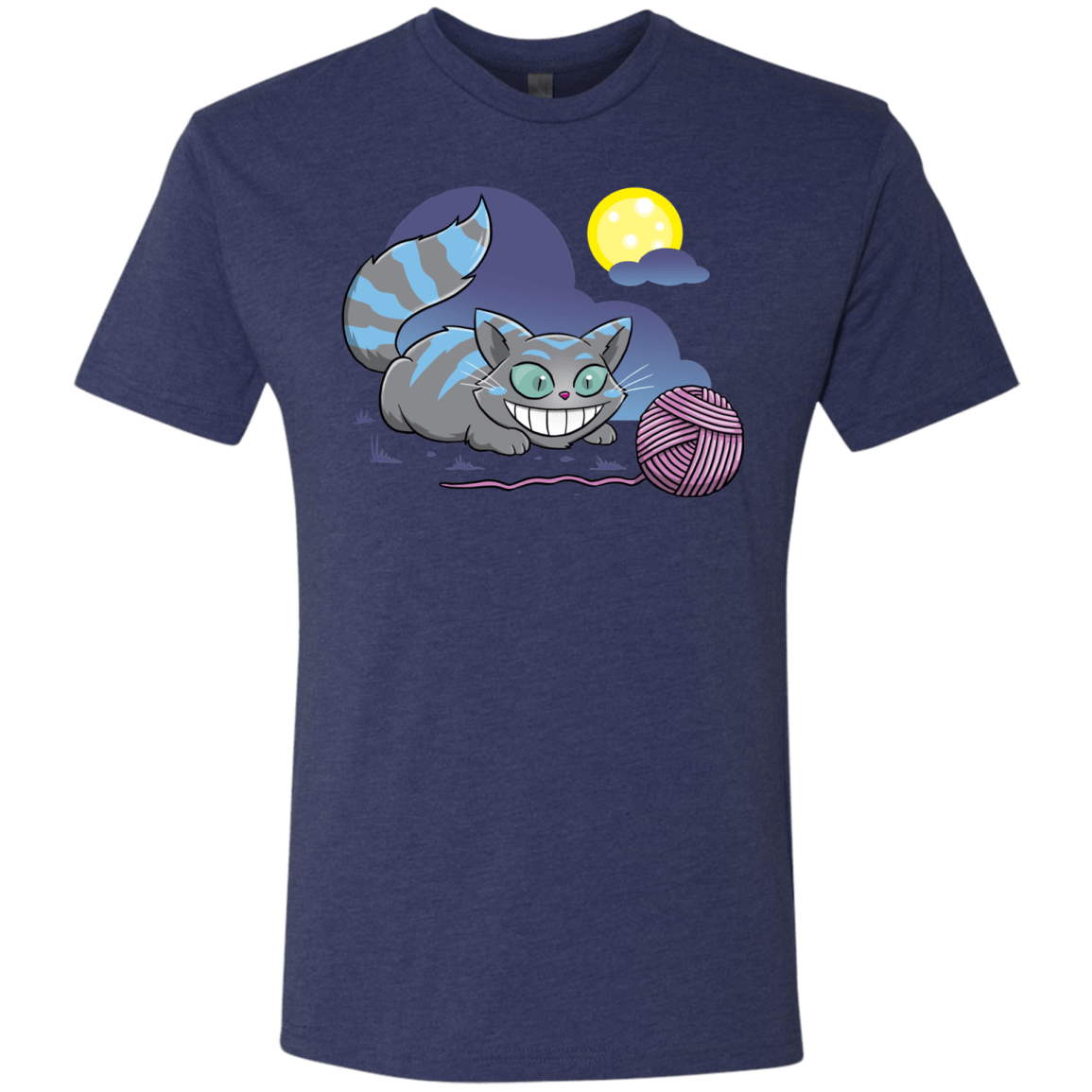 T-Shirts Vintage Navy / S Magic Cat Ball Men's Triblend T-Shirt