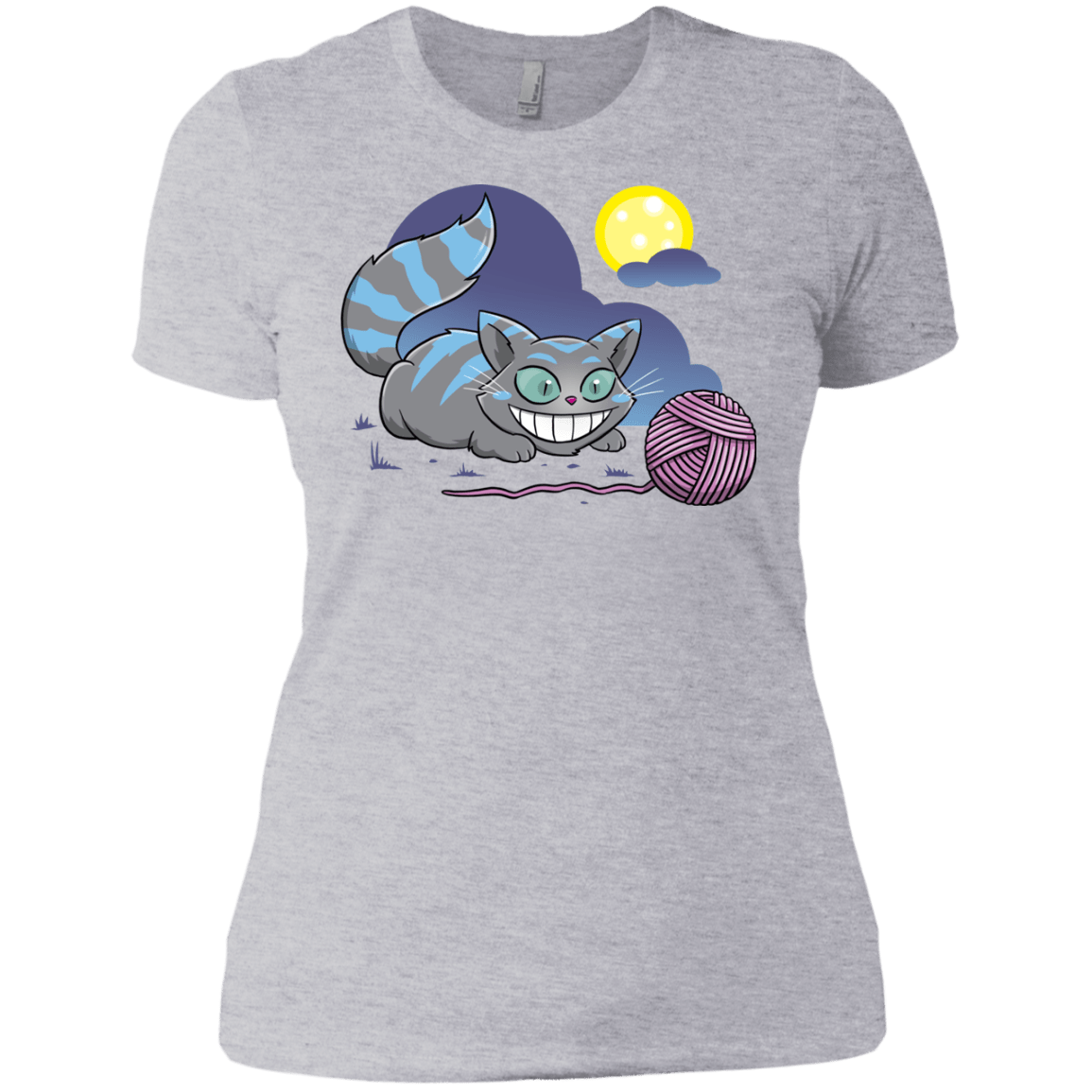 T-Shirts Heather Grey / X-Small Magic Cat Ball Women's Premium T-Shirt
