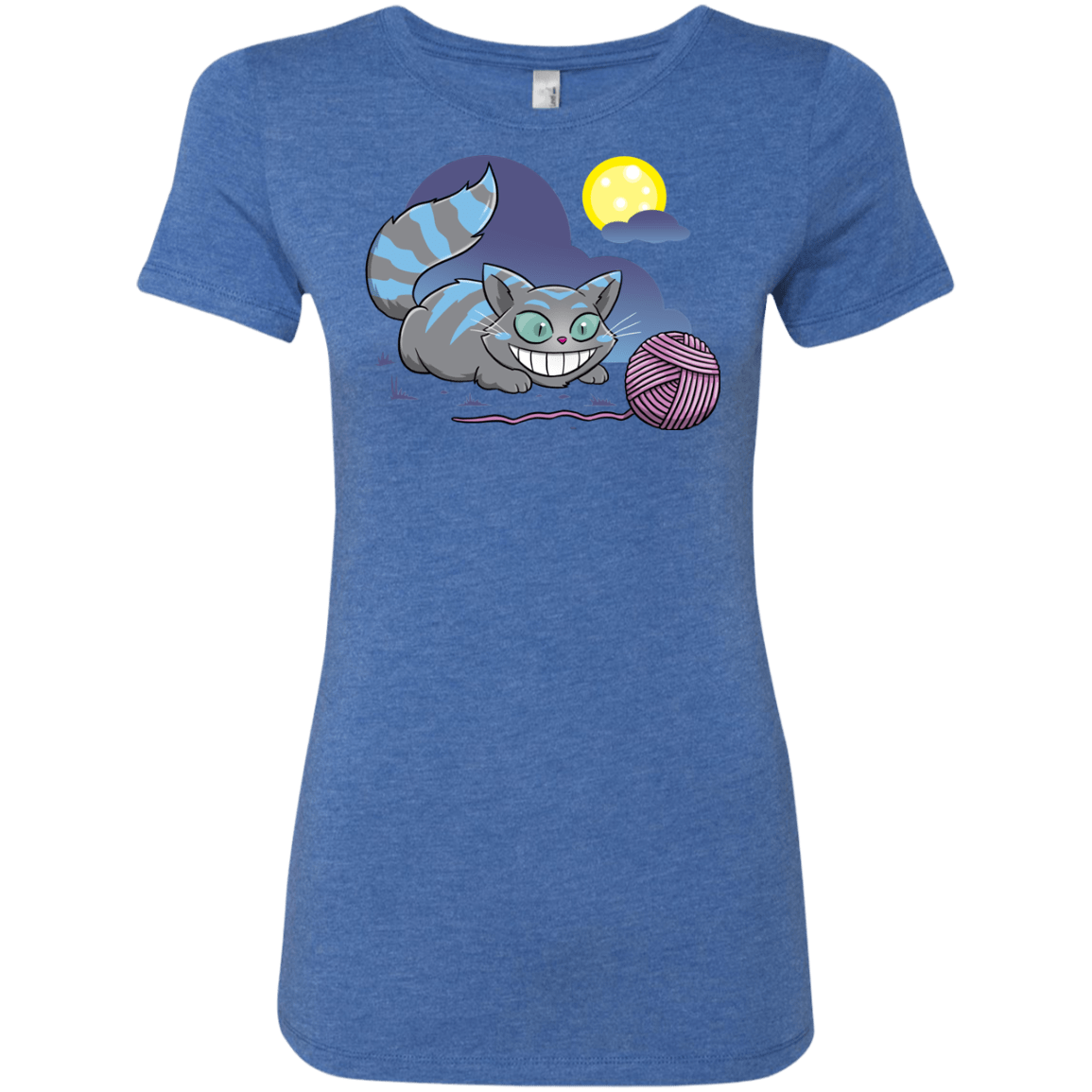 T-Shirts Vintage Royal / S Magic Cat Ball Women's Triblend T-Shirt