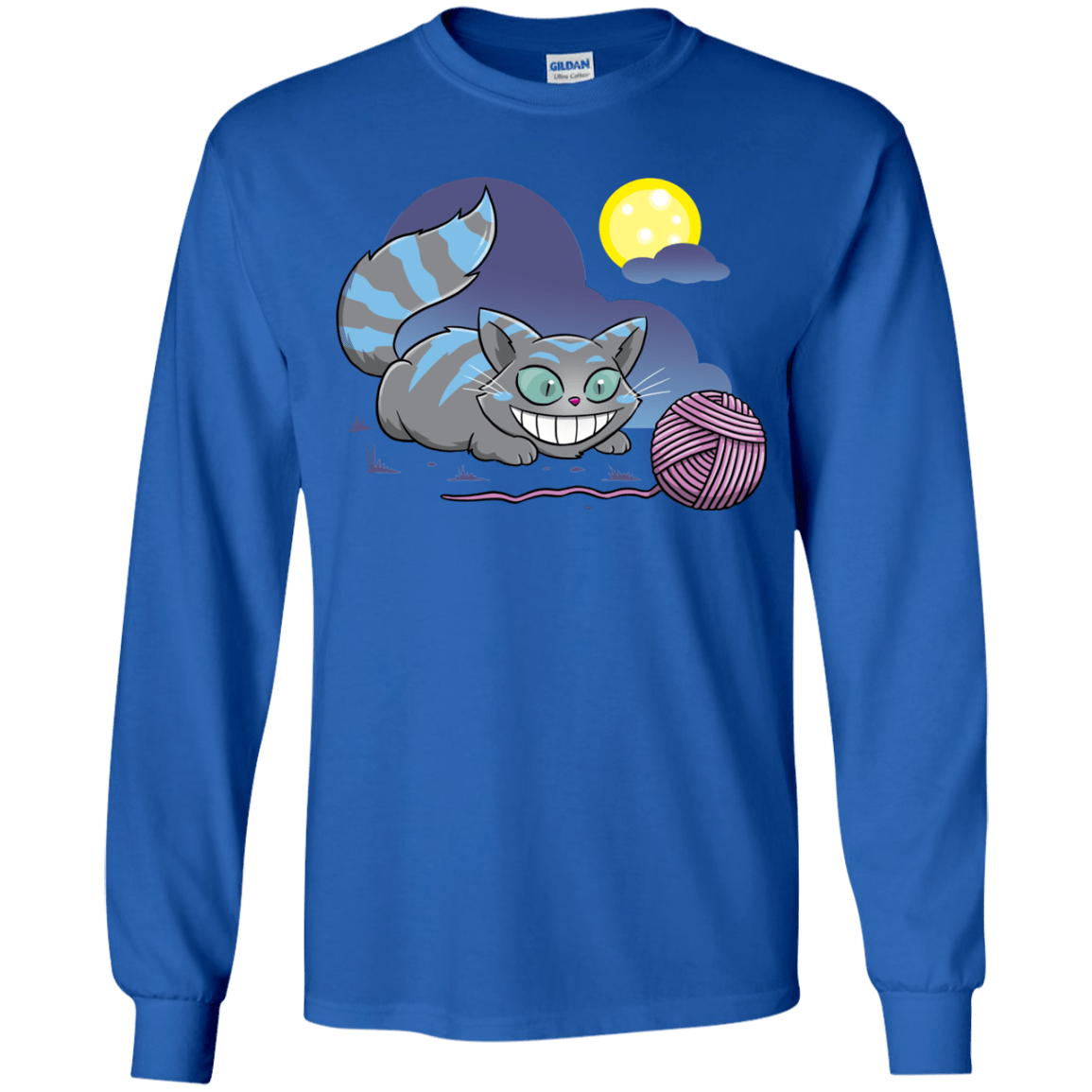 T-Shirts Royal / YS Magic Cat Ball Youth Long Sleeve T-Shirt