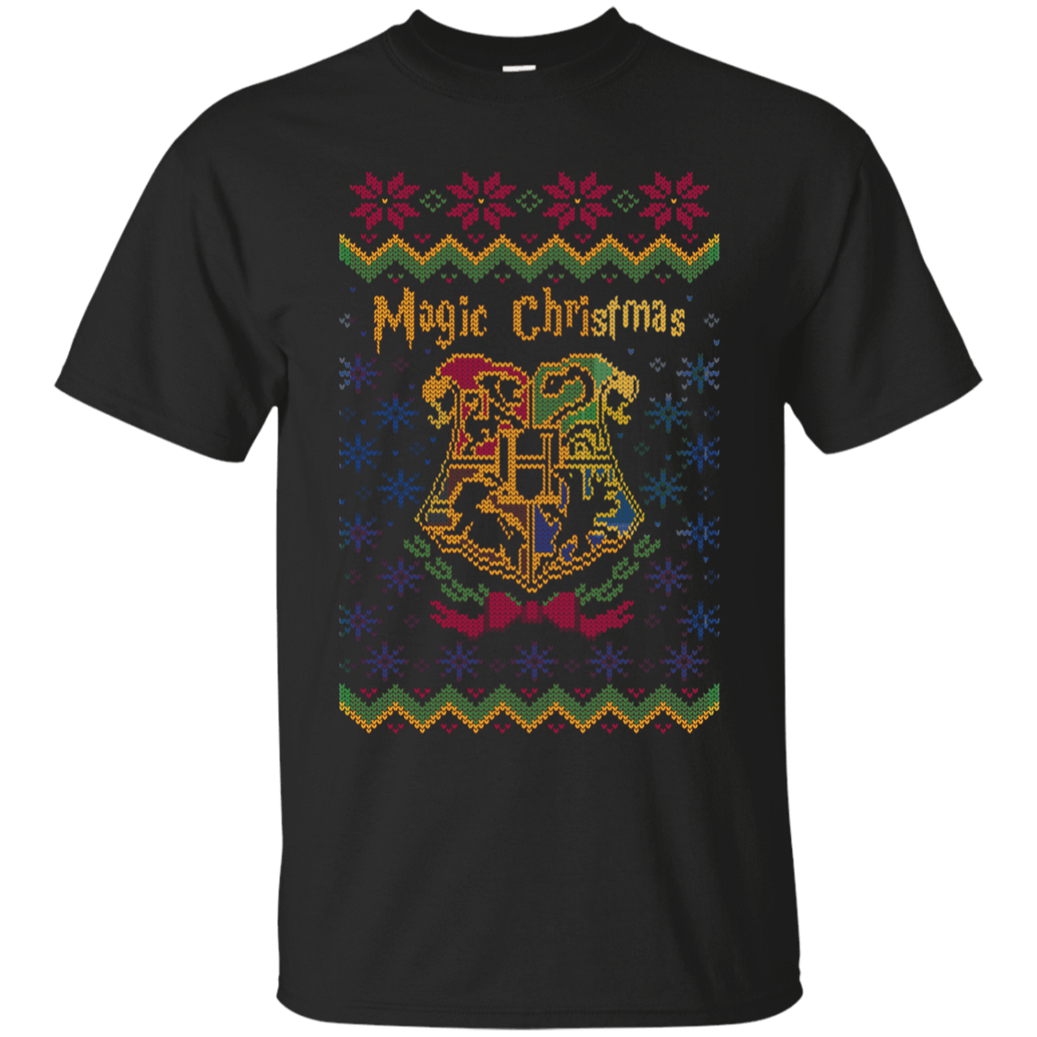 T-Shirts Black / Small Magic Christmas T-Shirt