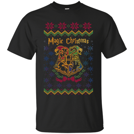 T-Shirts Black / Small Magic Christmas T-Shirt