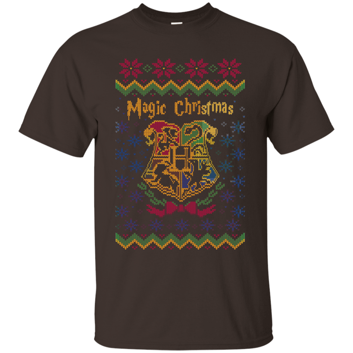 T-Shirts Dark Chocolate / Small Magic Christmas T-Shirt