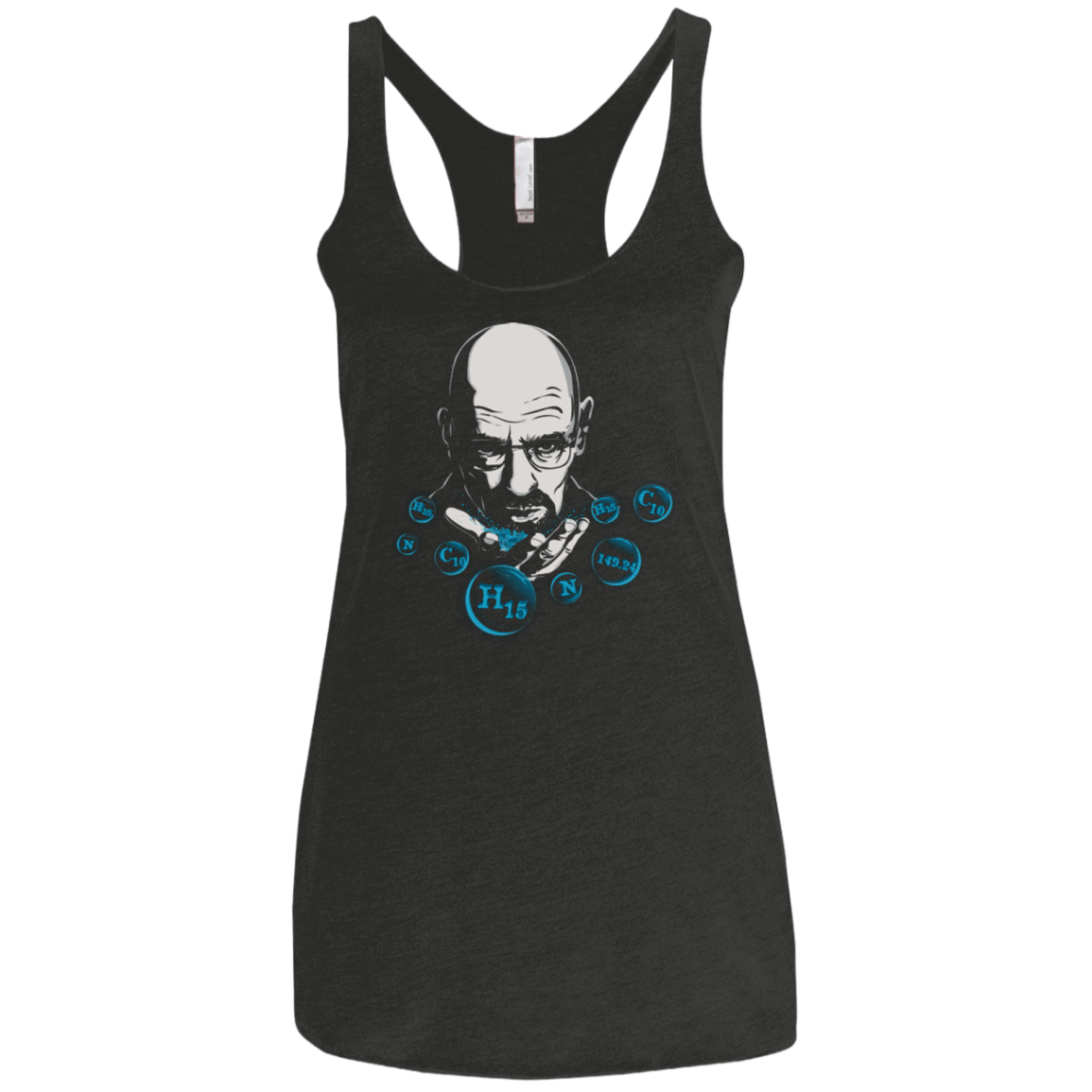 T-Shirts Vintage Black / X-Small Magic Crystal Women's Triblend Racerback Tank