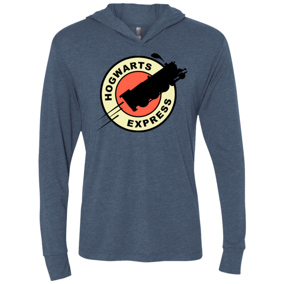 T-Shirts Indigo / X-Small Magic Express Triblend Long Sleeve Hoodie Tee