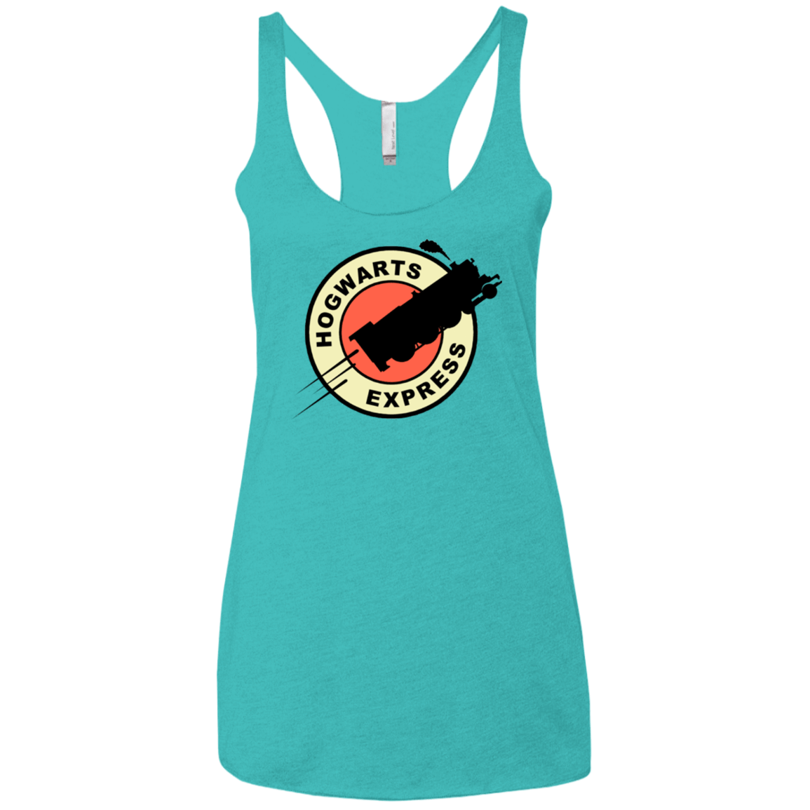 T-Shirts Tahiti Blue / X-Small Magic Express Women's Triblend Racerback Tank