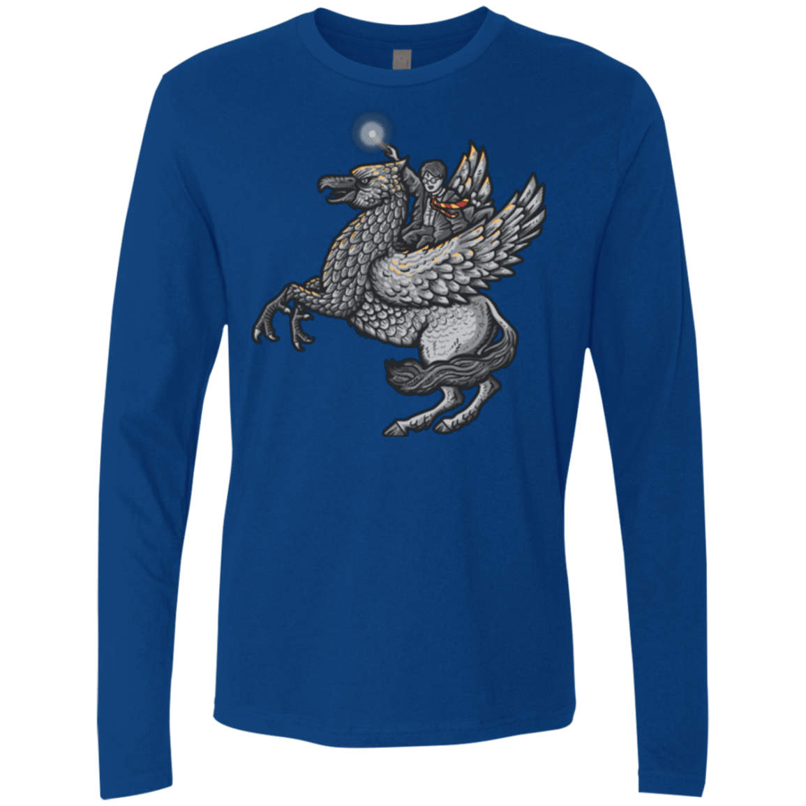 T-Shirts Royal / Small MAGIC FLY Men's Premium Long Sleeve