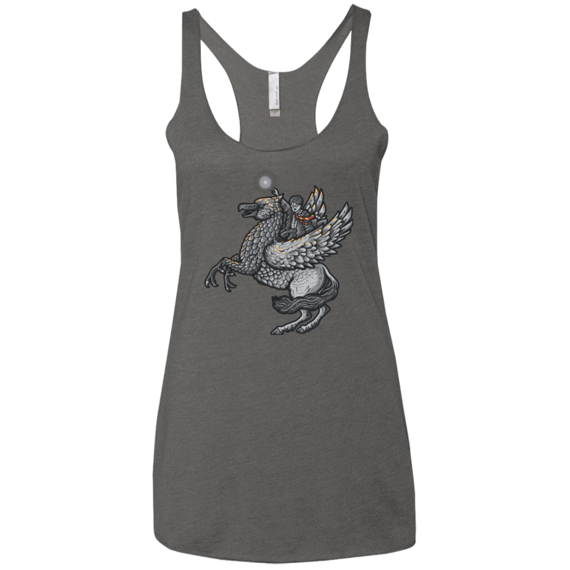 T-Shirts Premium Heather / X-Small MAGIC FLY Women's Triblend Racerback Tank