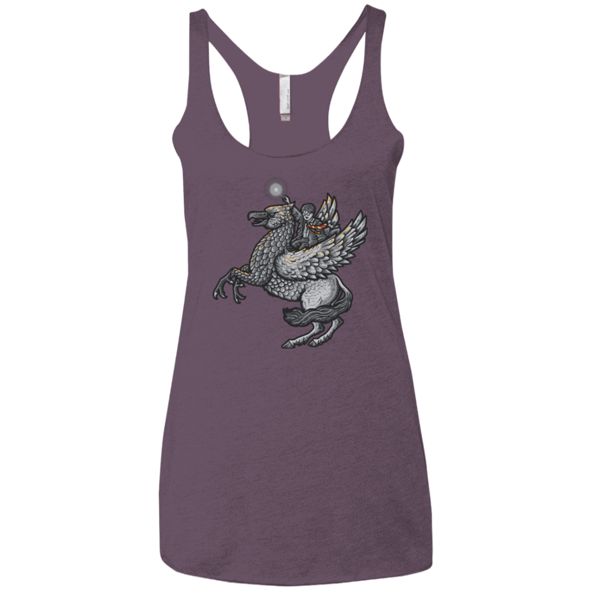 T-Shirts Vintage Purple / X-Small MAGIC FLY Women's Triblend Racerback Tank
