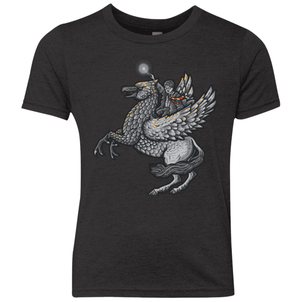 T-Shirts Vintage Black / YXS MAGIC FLY Youth Triblend T-Shirt